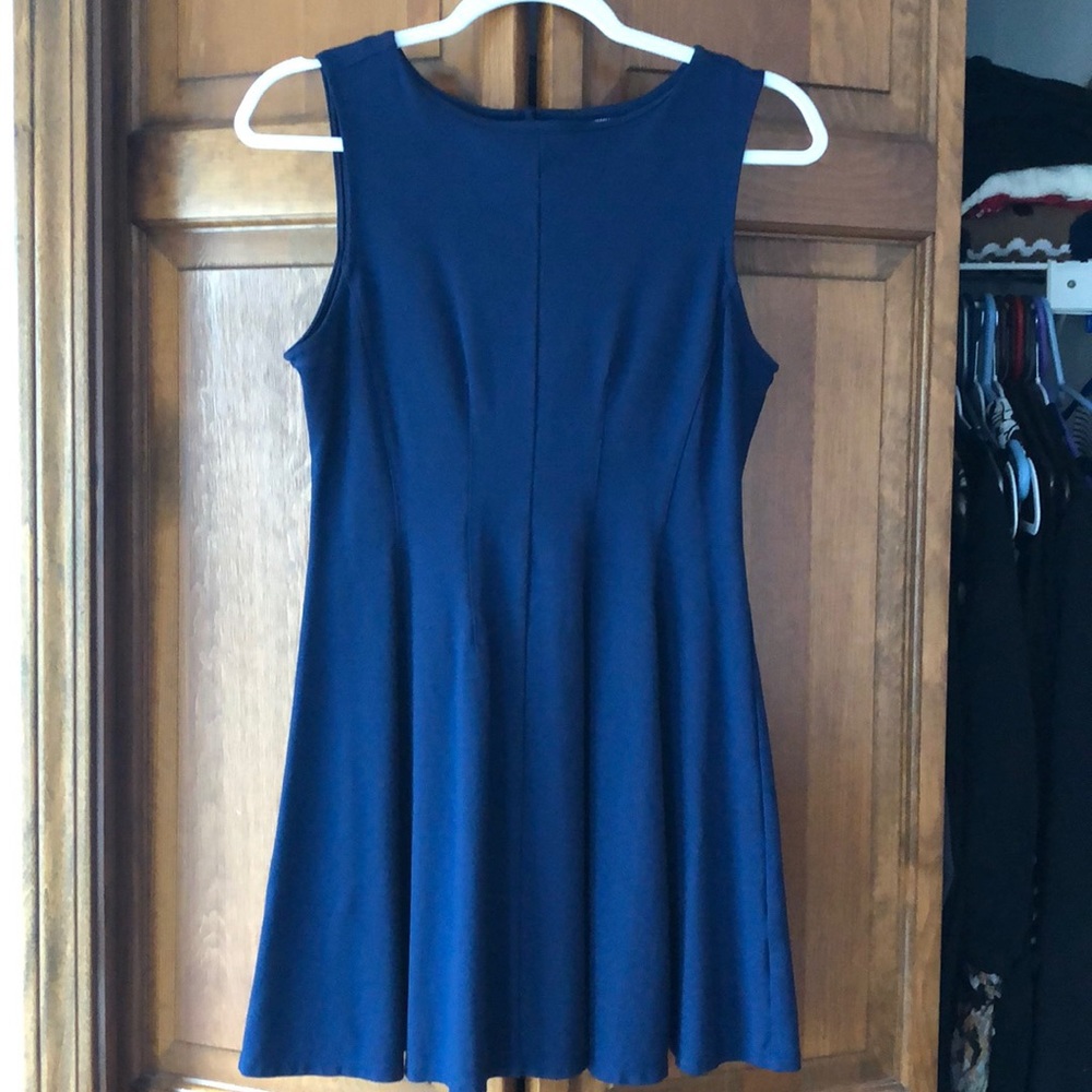 Blue dress